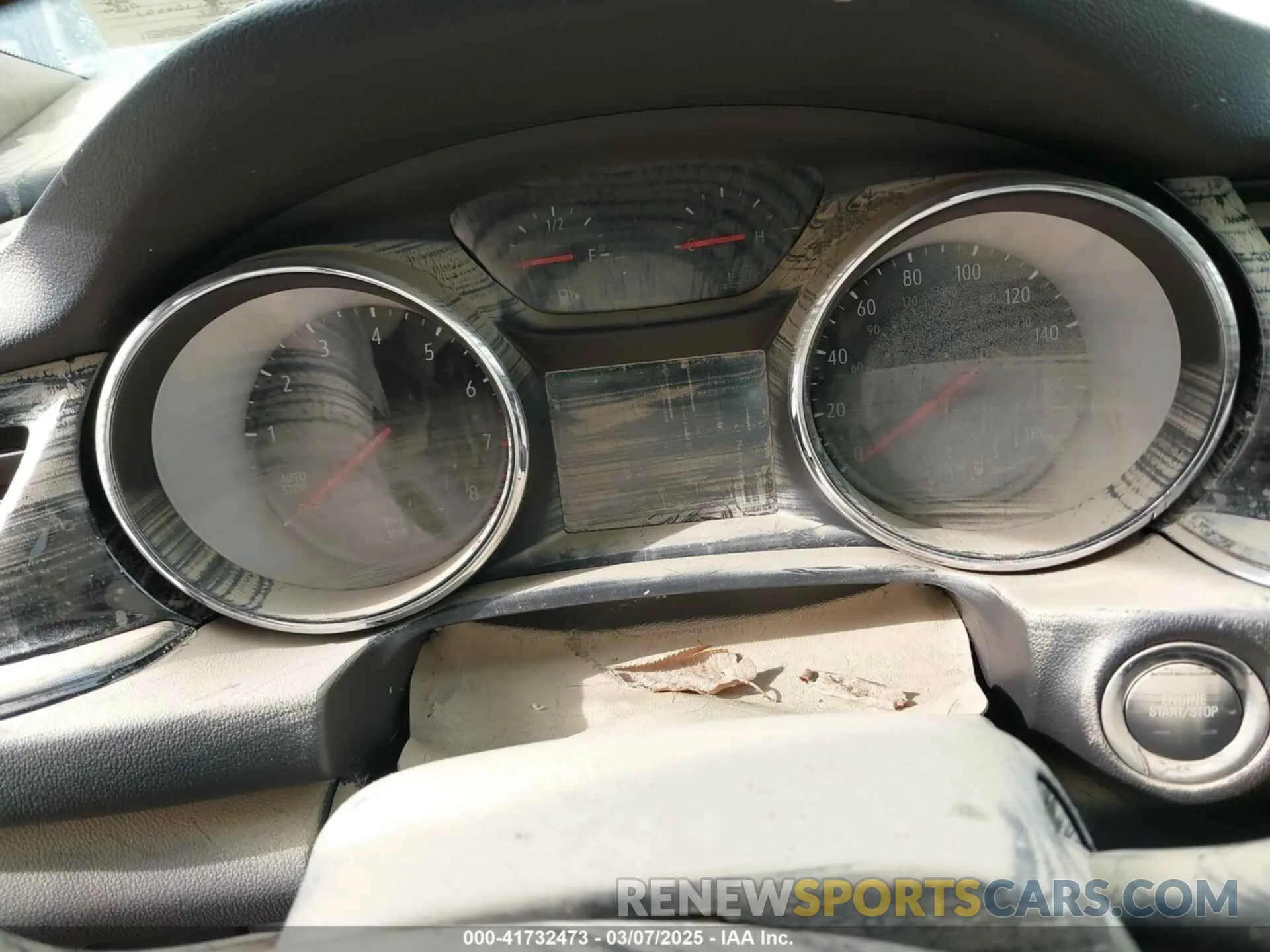 7 fotografías del automóvil dañado W04GL6SX6K1010154 BUICK REGAL SPORTBACK 2019