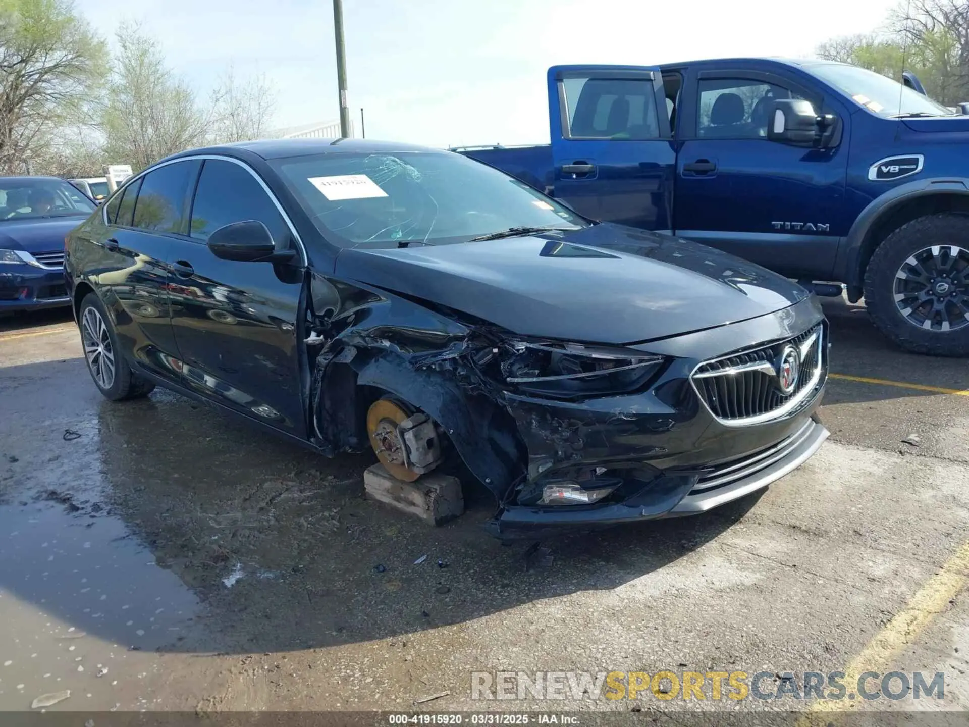 1 fotografías del automóvil dañado W04GR6SXXK1004632 BUICK REGAL SPORTBACK 2019