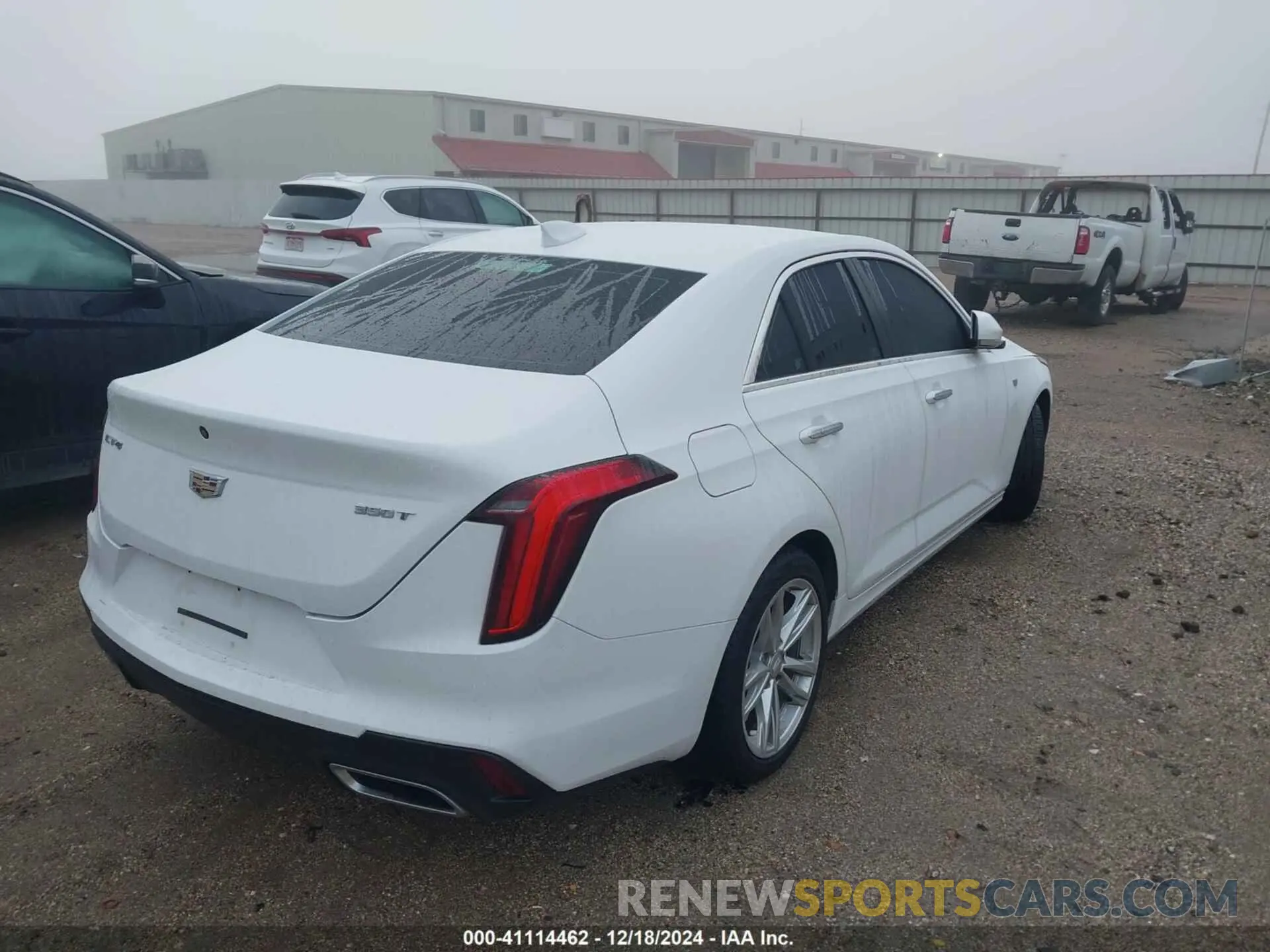 4 fotografías del automóvil dañado 1G6DA5RK2L0148304 CADILLAC CT4 2020