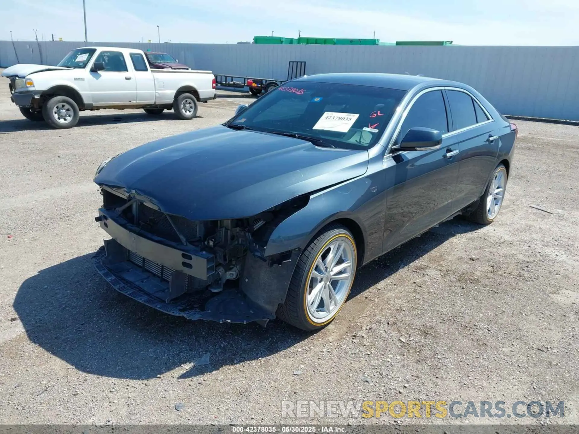 2 fotografías del automóvil dañado 1G6DA5RK4L0123033 CADILLAC CT4 2020