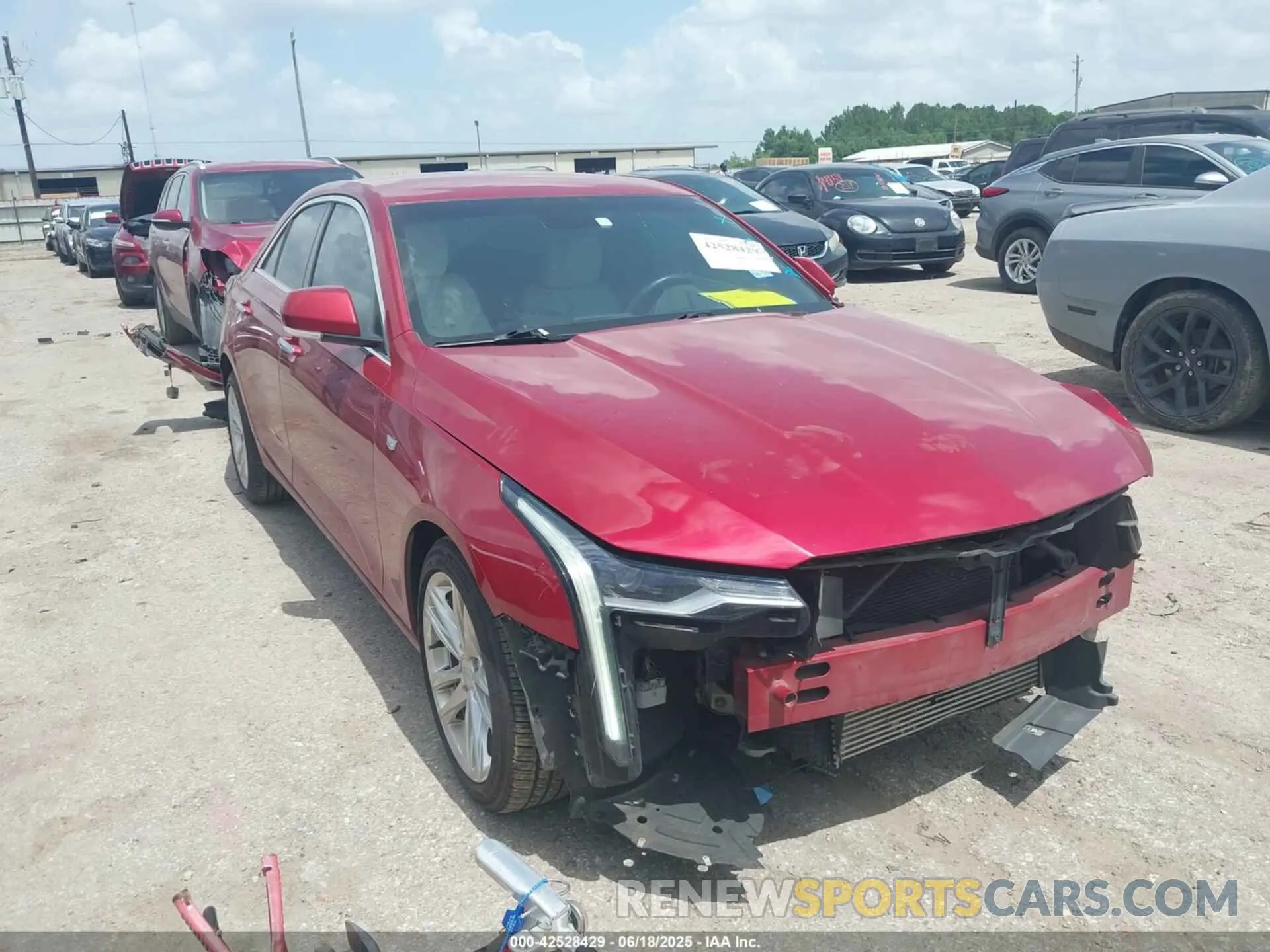 1 fotografías del automóvil dañado 1G6DA5RK4L0134873 CADILLAC CT4 2020