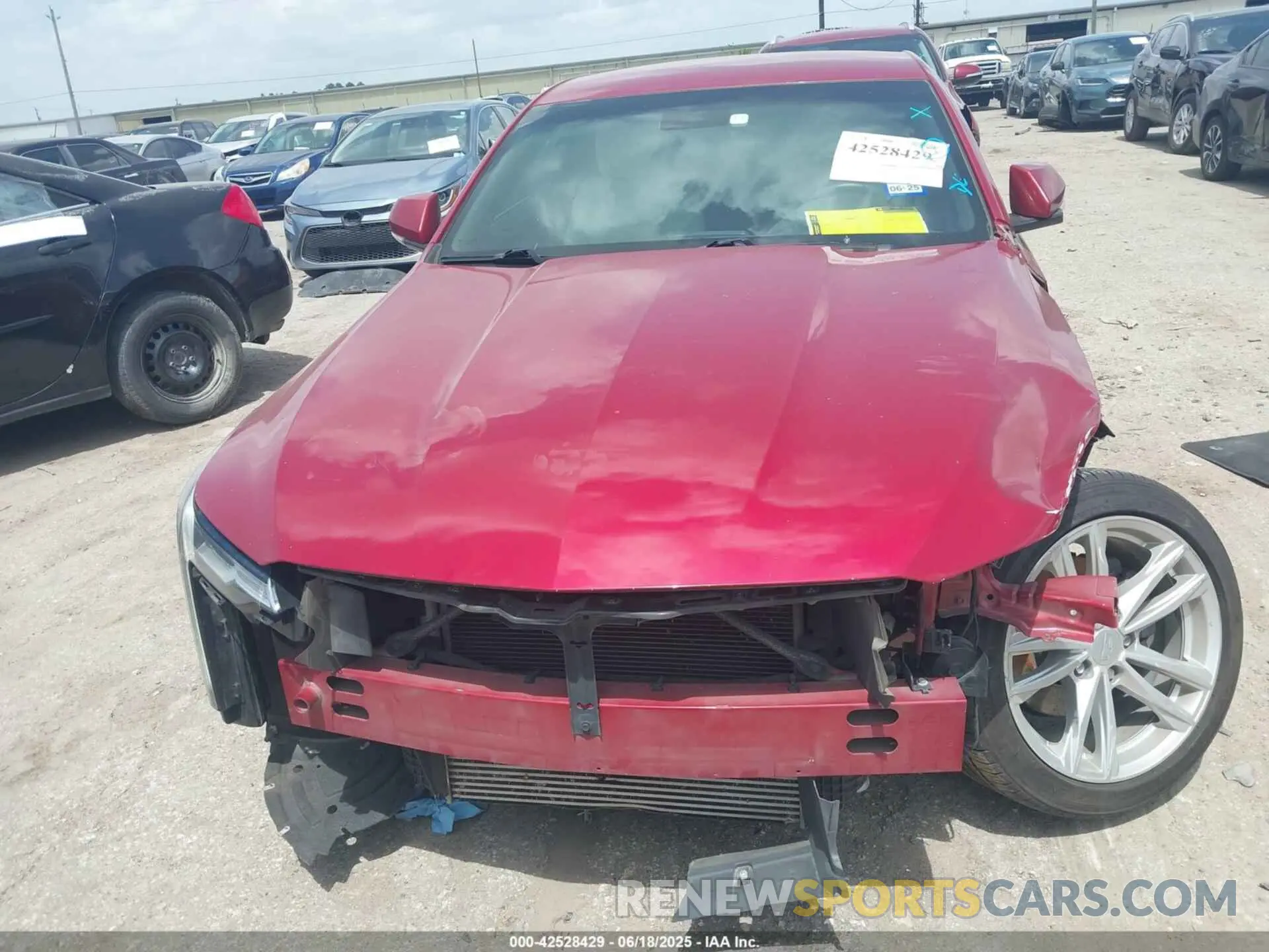 12 fotografías del automóvil dañado 1G6DA5RK4L0134873 CADILLAC CT4 2020