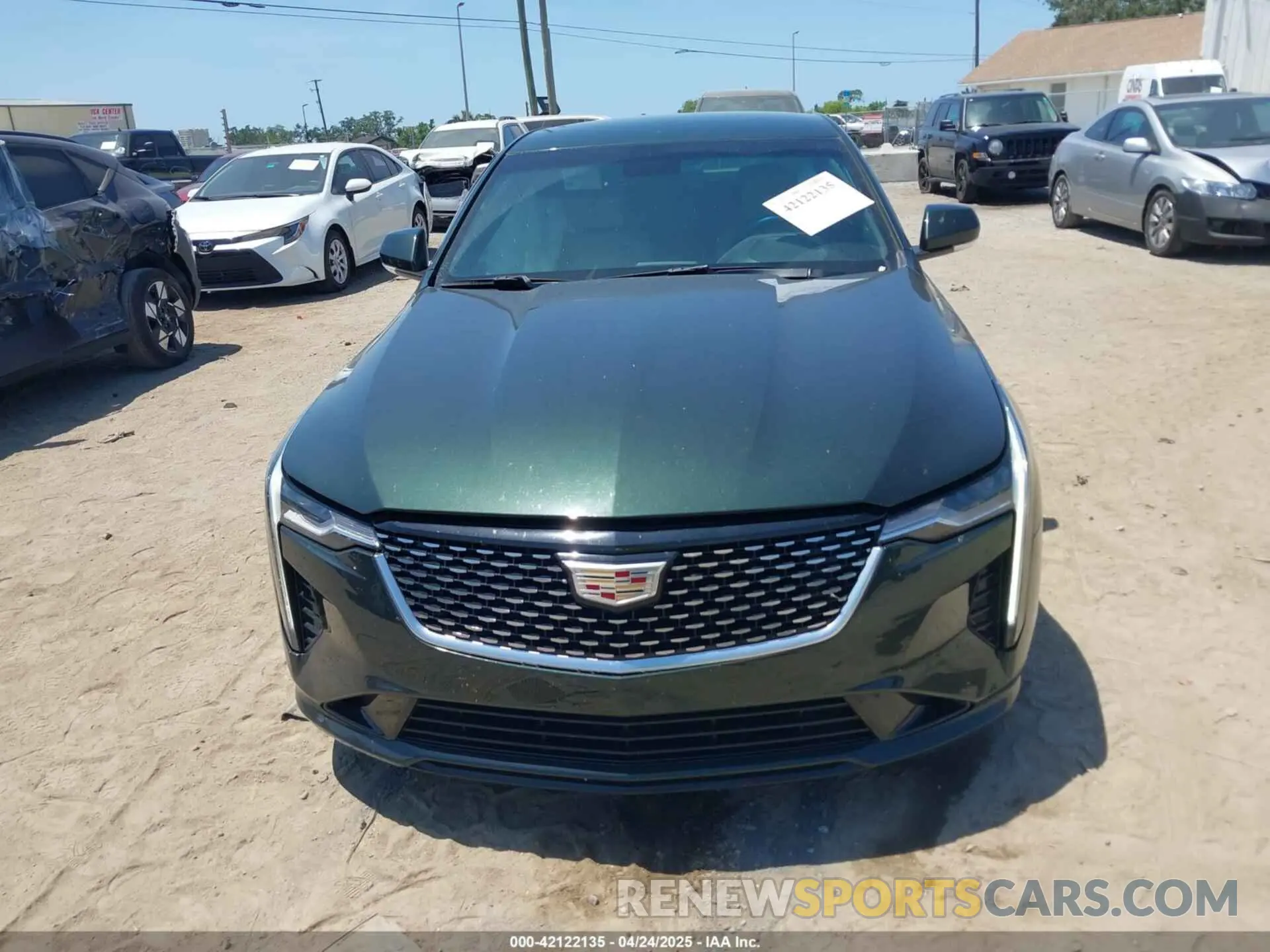12 fotografías del automóvil dañado 1G6DA5RK4L0137109 CADILLAC CT4 2020