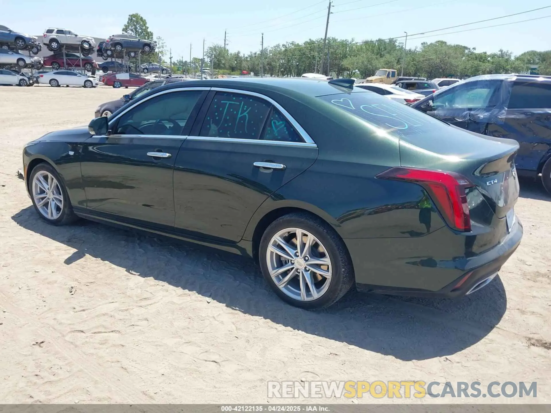 3 fotografías del automóvil dañado 1G6DA5RK4L0137109 CADILLAC CT4 2020
