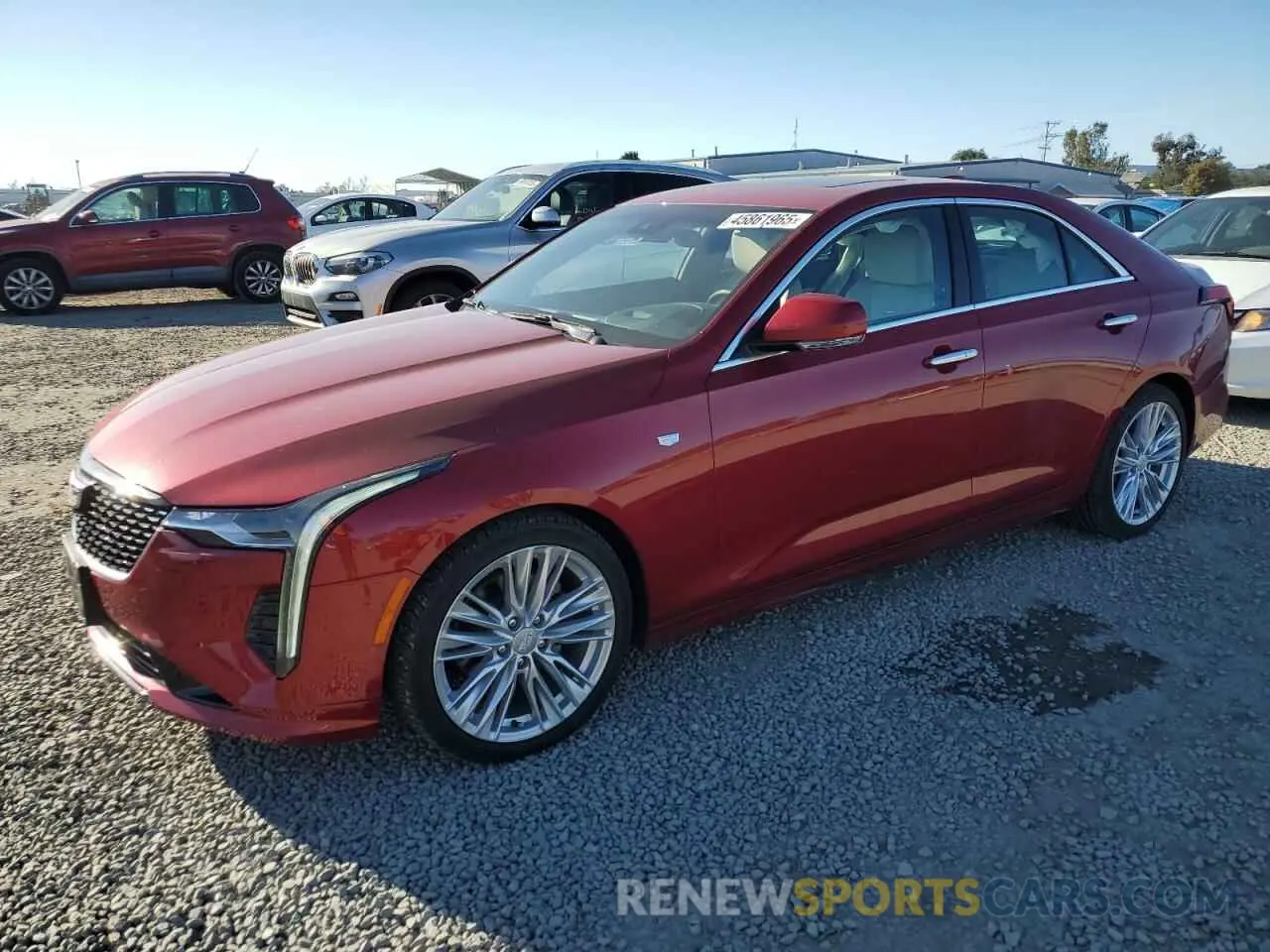 1 fotografías del automóvil dañado 1G6DB5RK0L0139694 CADILLAC CT4 2020