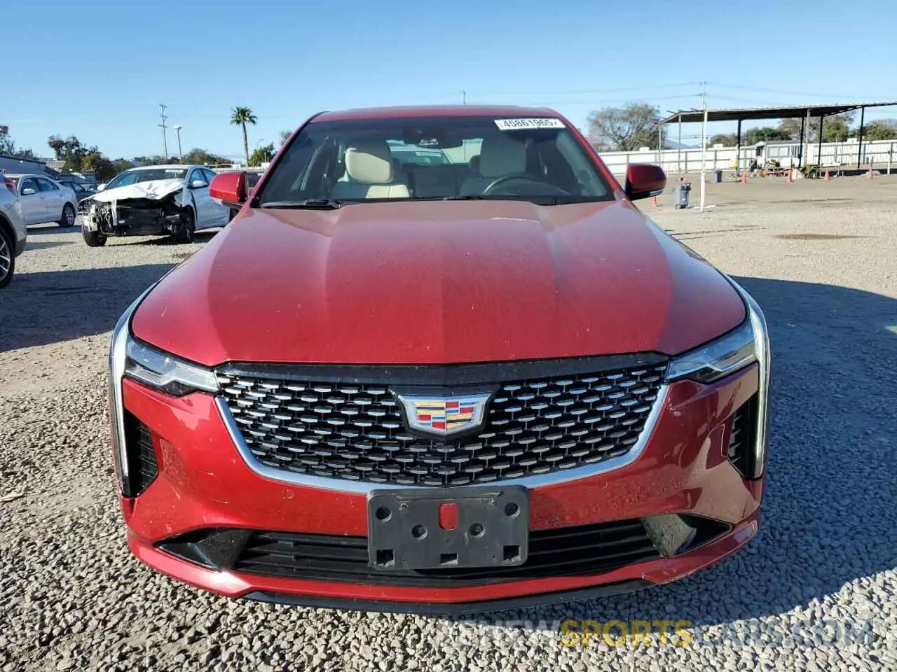 5 fotografías del automóvil dañado 1G6DB5RK0L0139694 CADILLAC CT4 2020