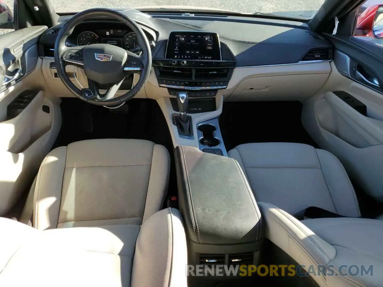 8 fotografías del automóvil dañado 1G6DB5RK0L0139694 CADILLAC CT4 2020