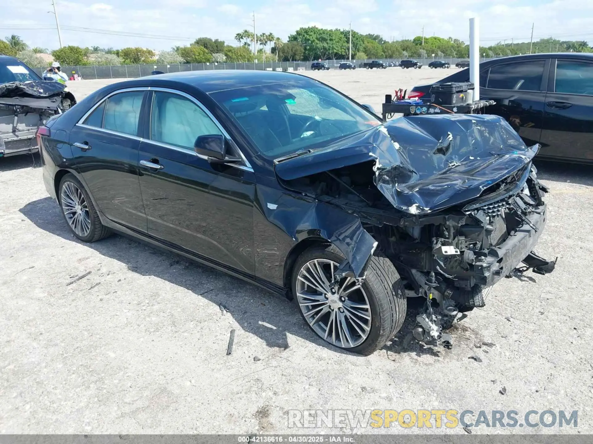 1 fotografías del automóvil dañado 1G6DB5RK1L0153166 CADILLAC CT4 2020