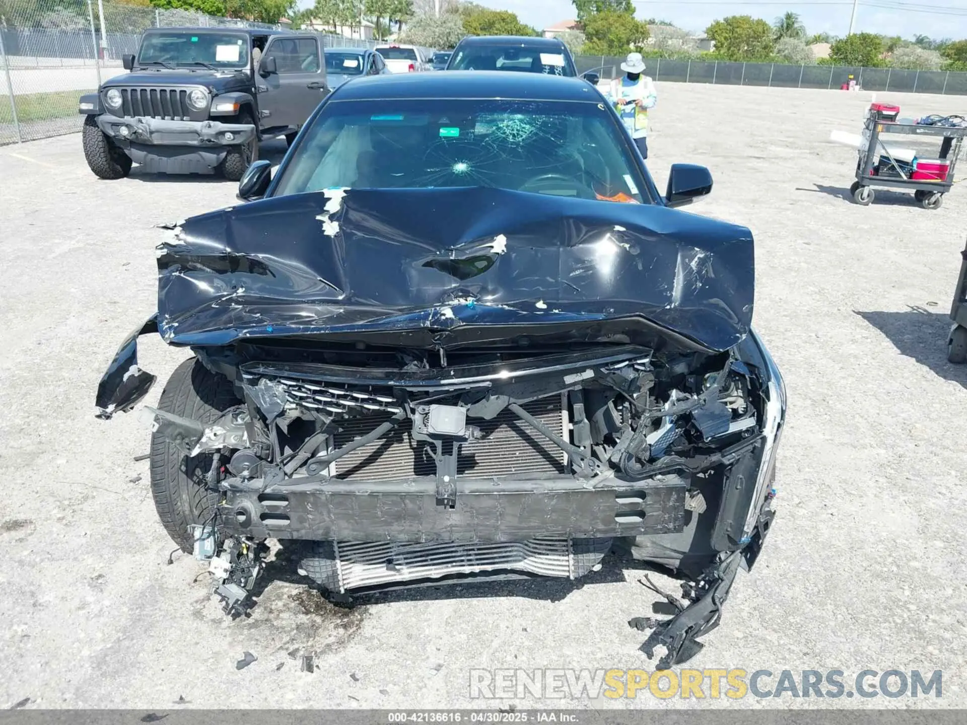 12 fotografías del automóvil dañado 1G6DB5RK1L0153166 CADILLAC CT4 2020