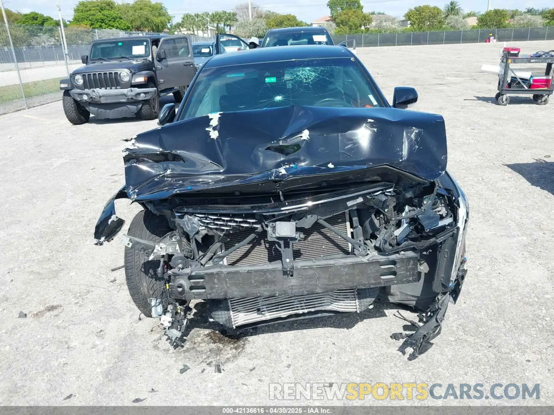 6 fotografías del automóvil dañado 1G6DB5RK1L0153166 CADILLAC CT4 2020