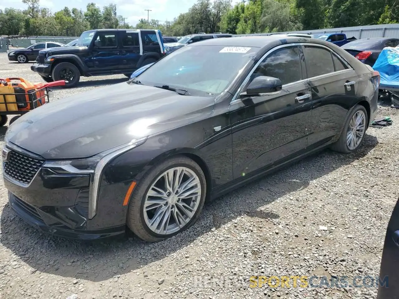 1 fotografías del automóvil dañado 1G6DB5RK5L0143269 CADILLAC CT4 2020