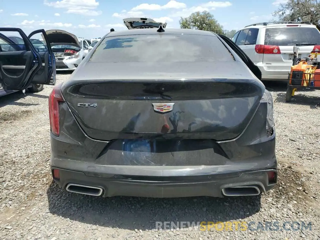 6 fotografías del automóvil dañado 1G6DB5RK5L0143269 CADILLAC CT4 2020