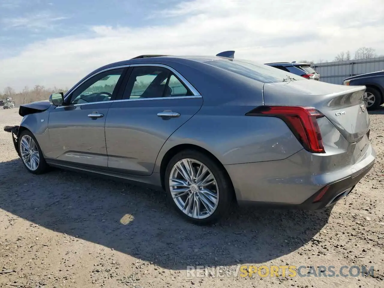 2 fotografías del automóvil dañado 1G6DB5RK6L0118753 CADILLAC CT4 2020