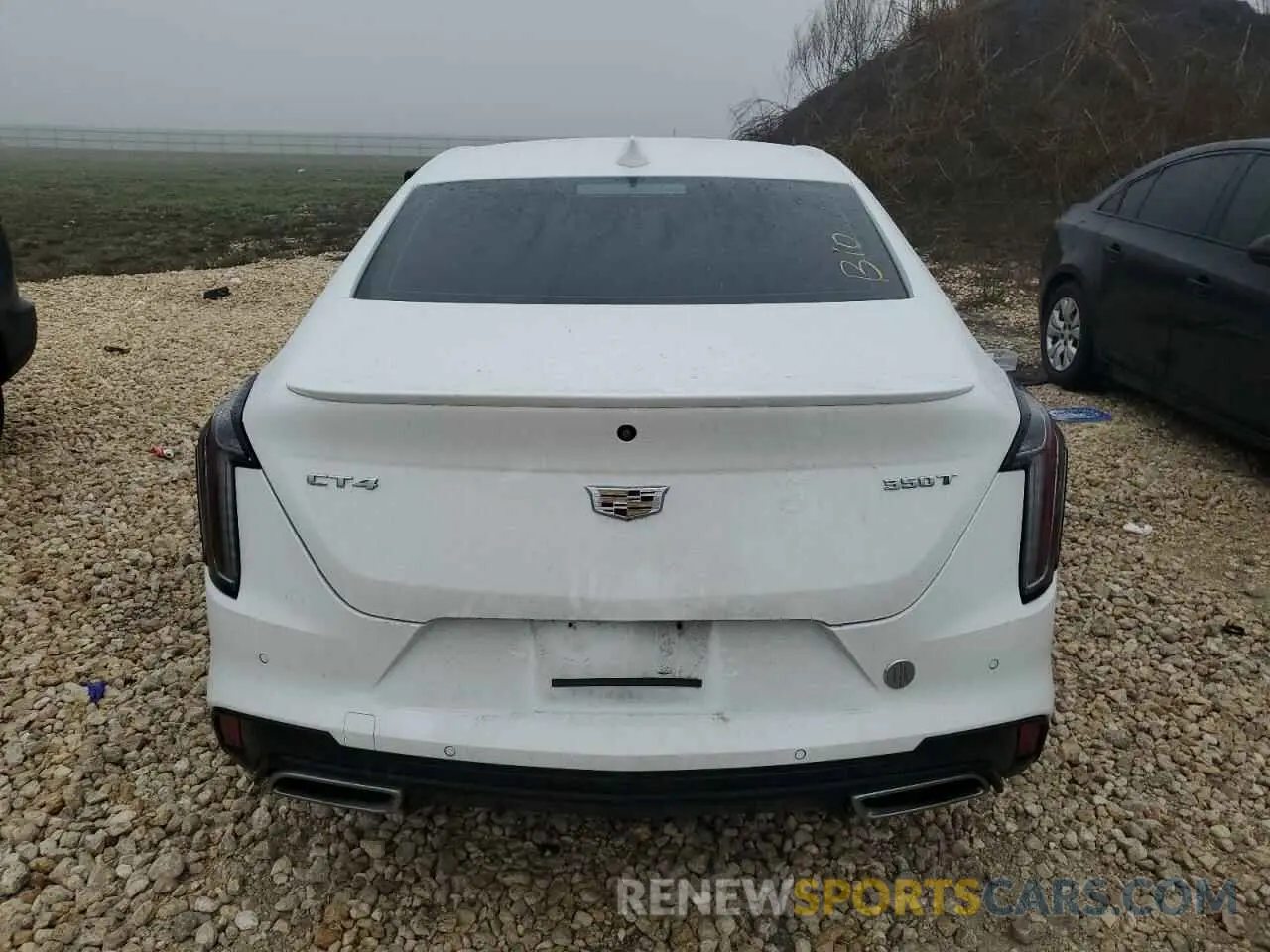 6 fotografías del automóvil dañado 1G6DC5RKXL0120938 CADILLAC CT4 2020