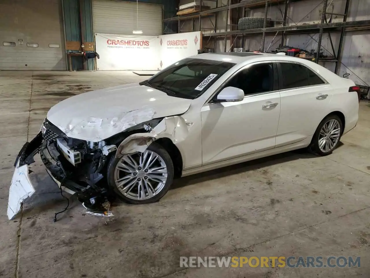 1 fotografías del automóvil dañado 1G6DF5RL3L0147916 CADILLAC CT4 2020