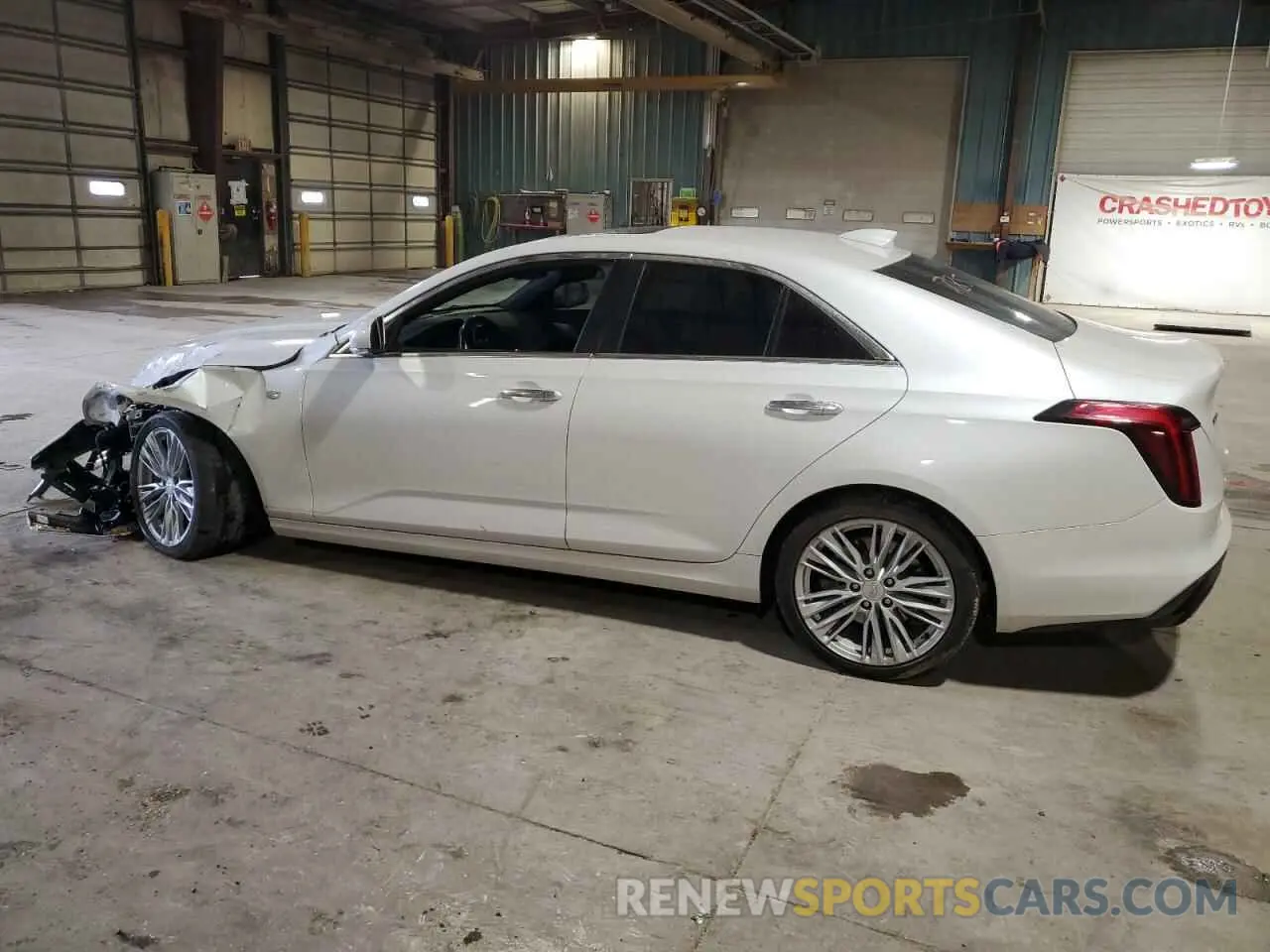 2 fotografías del automóvil dañado 1G6DF5RL3L0147916 CADILLAC CT4 2020
