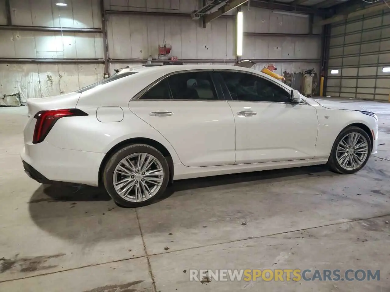3 fotografías del automóvil dañado 1G6DF5RL3L0147916 CADILLAC CT4 2020