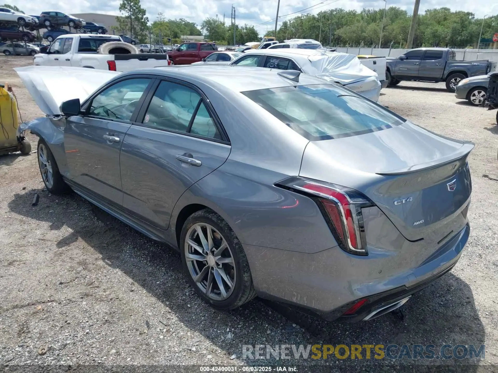 3 fotografías del automóvil dañado 1G6DG5RK5L0132824 CADILLAC CT4 2020