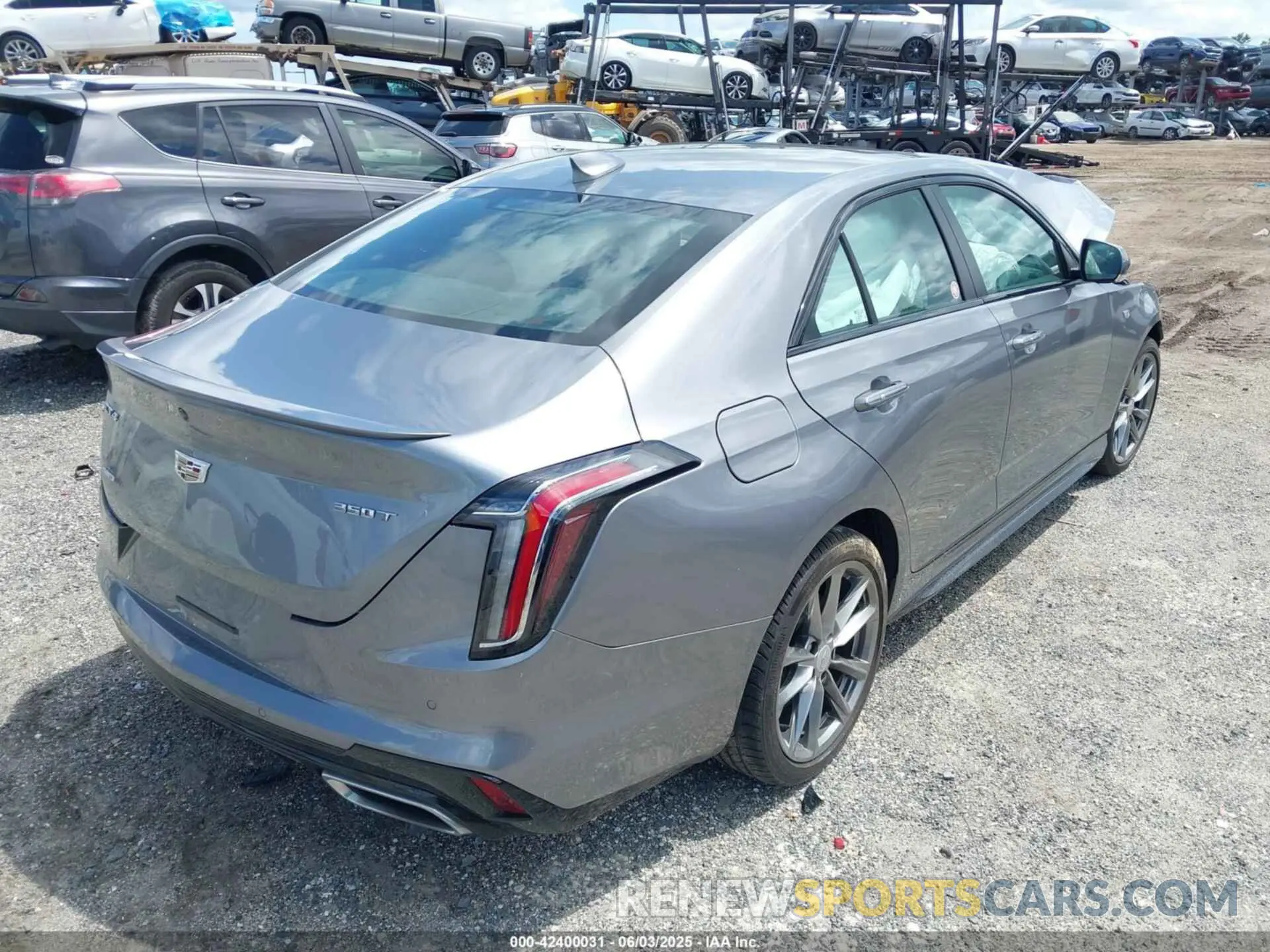 4 fotografías del automóvil dañado 1G6DG5RK5L0132824 CADILLAC CT4 2020