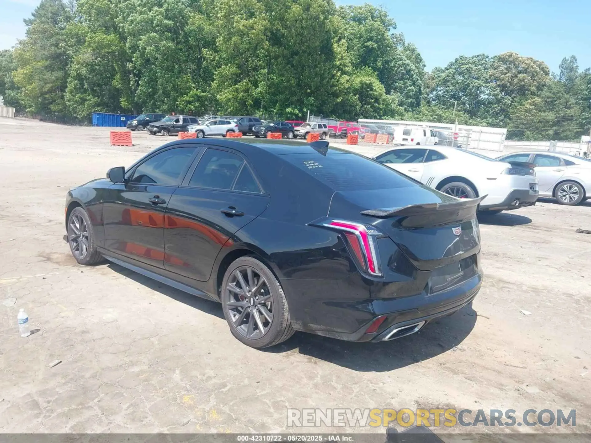 3 fotografías del automóvil dañado 1G6DG5RKXL0150221 CADILLAC CT4 2020