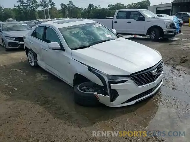 14 fotografías del automóvil dañado 1G6DJ5RK5L0146854 CADILLAC CT4 2020