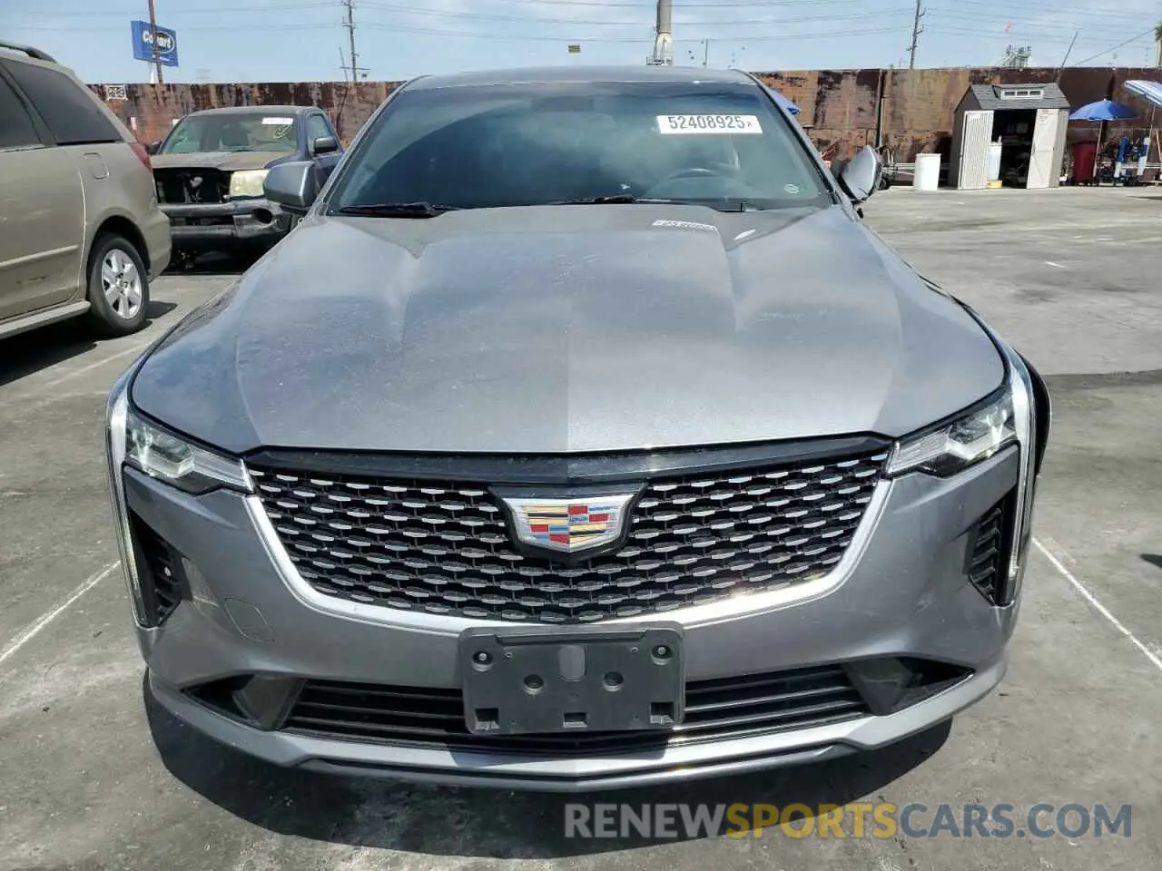 5 fotografías del automóvil dañado 1G6DJ5RK6L0152291 CADILLAC CT4 2020