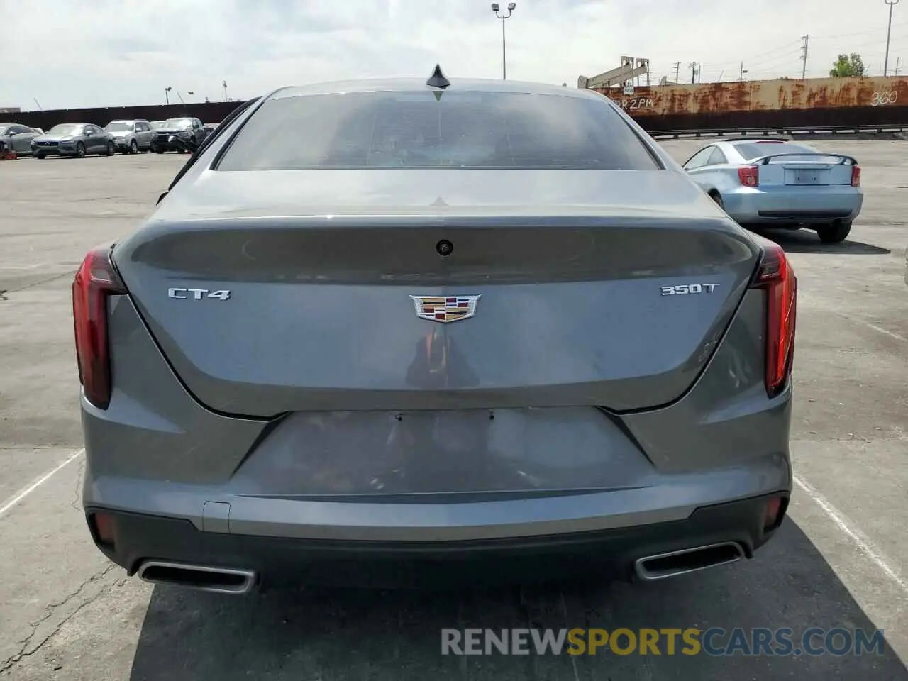 6 fotografías del automóvil dañado 1G6DJ5RK6L0152291 CADILLAC CT4 2020