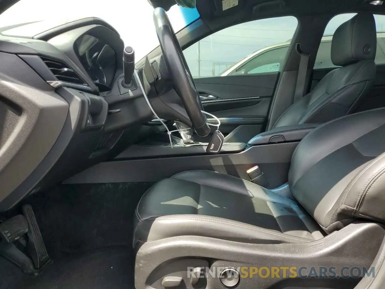 7 fotografías del automóvil dañado 1G6DJ5RK6L0152291 CADILLAC CT4 2020