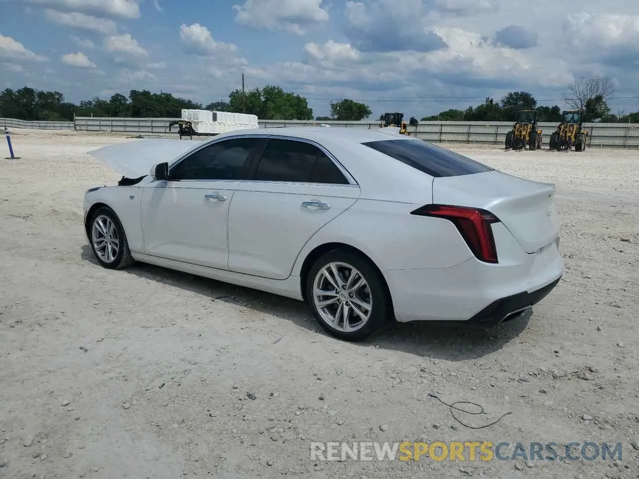 2 fotografías del automóvil dañado 1G6DJ5RK7L0138514 CADILLAC CT4 2020