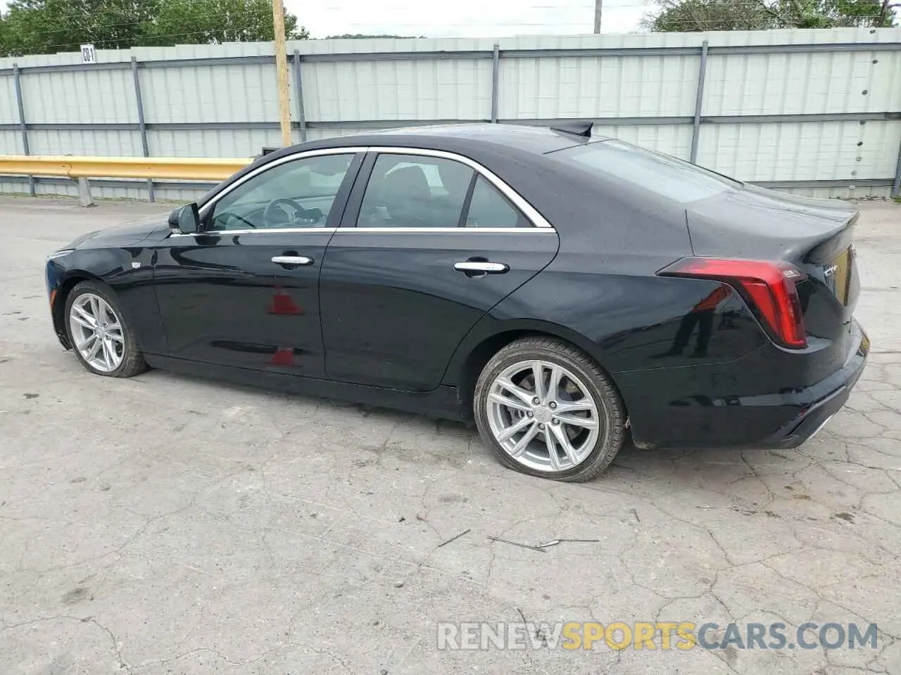 2 fotografías del automóvil dañado 1G6DJ5RK8L0137064 CADILLAC CT4 2020