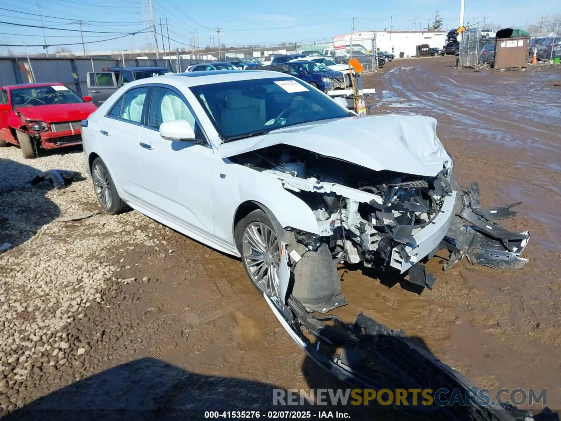 1 fotografías del automóvil dañado 1G6D55RK8M0145638 CADILLAC CT4 2021