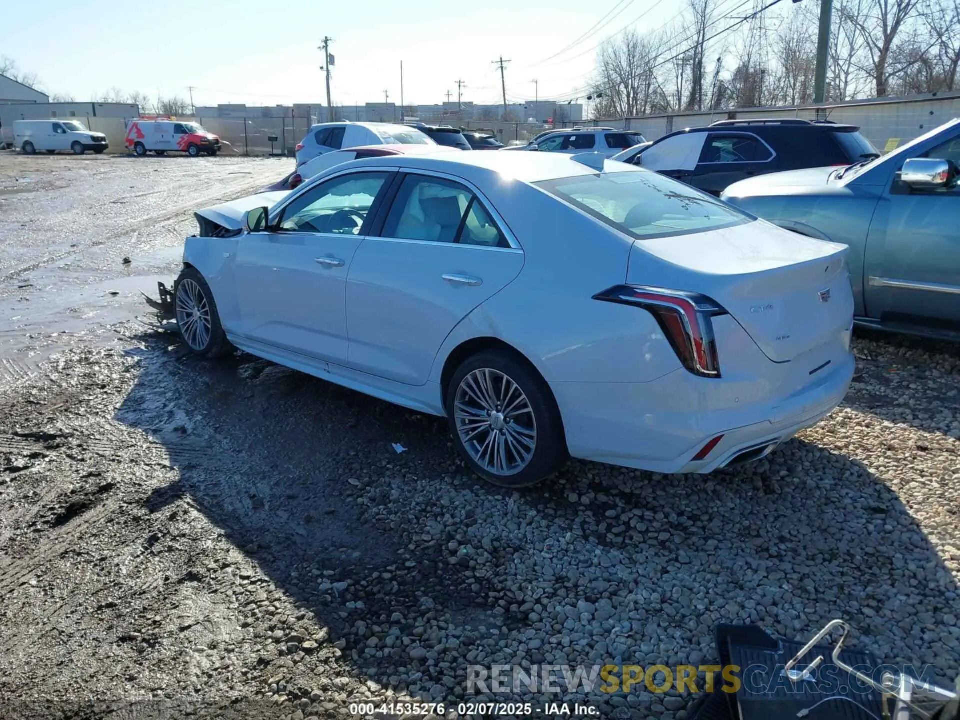3 fotografías del automóvil dañado 1G6D55RK8M0145638 CADILLAC CT4 2021