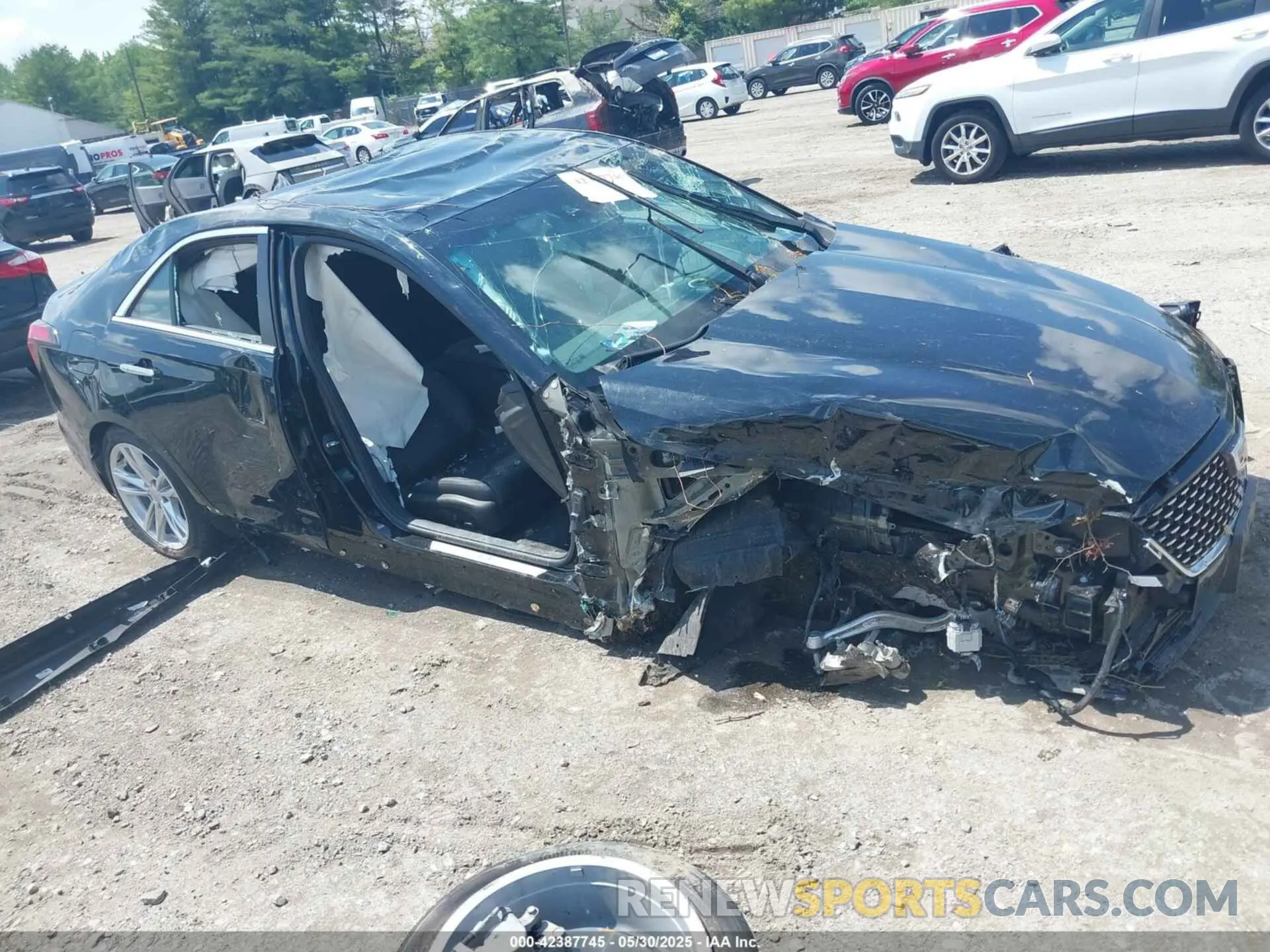 1 fotografías del automóvil dañado 1G6DA5RK1M0115585 CADILLAC CT4 2021