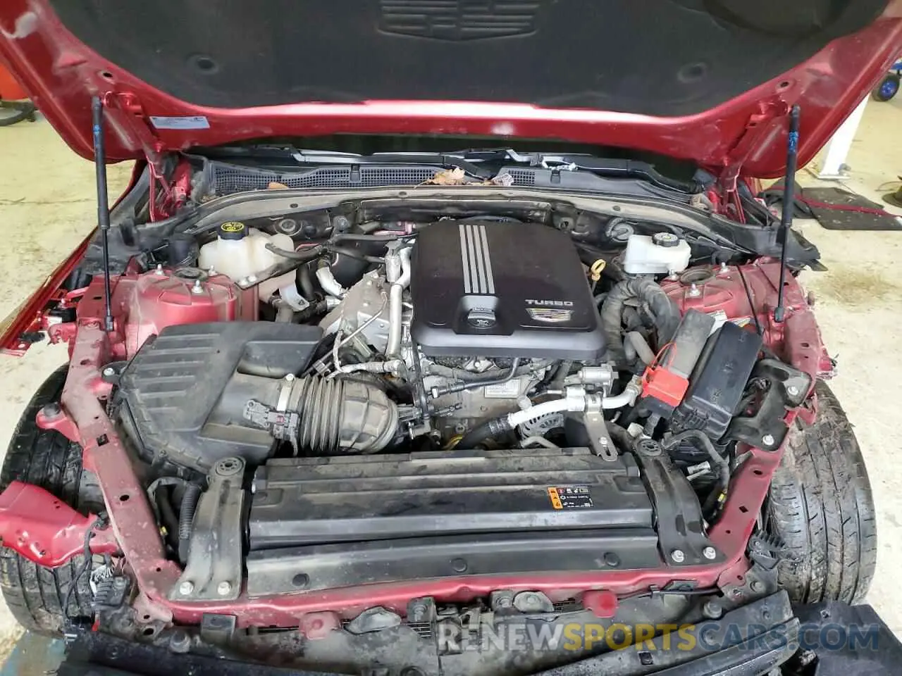 11 fotografías del automóvil dañado 1G6DA5RK2M0118446 CADILLAC CT4 2021