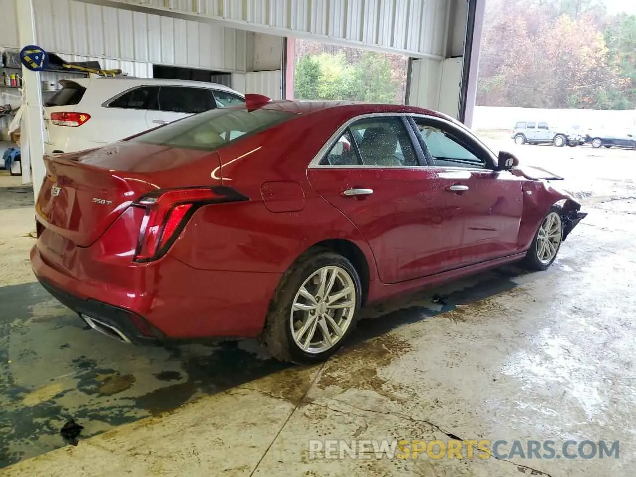 3 fotografías del automóvil dañado 1G6DA5RK2M0118446 CADILLAC CT4 2021