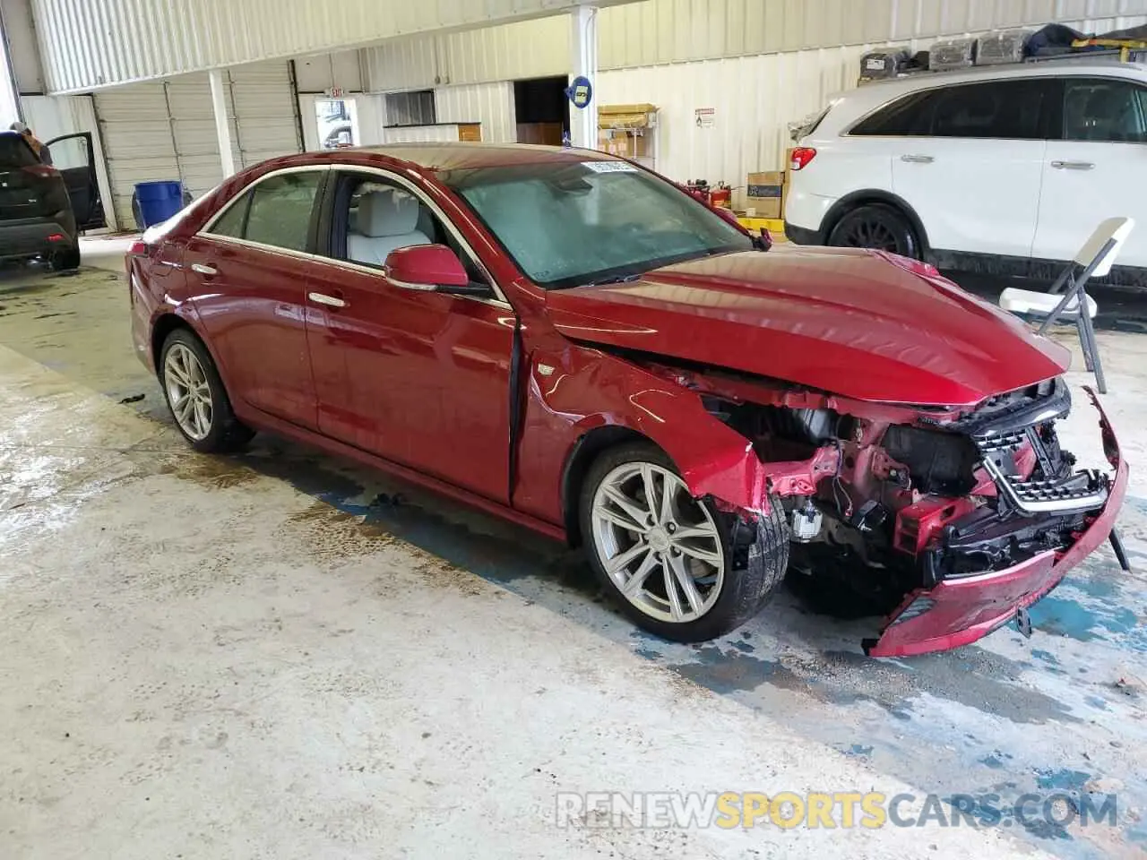 4 fotografías del automóvil dañado 1G6DA5RK2M0118446 CADILLAC CT4 2021