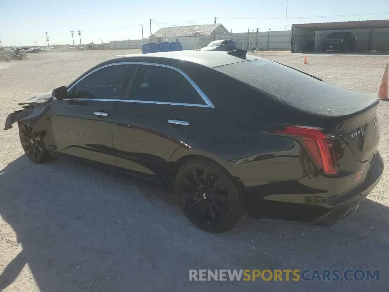 2 fotografías del automóvil dañado 1G6DA5RKXM0109008 CADILLAC CT4 2021