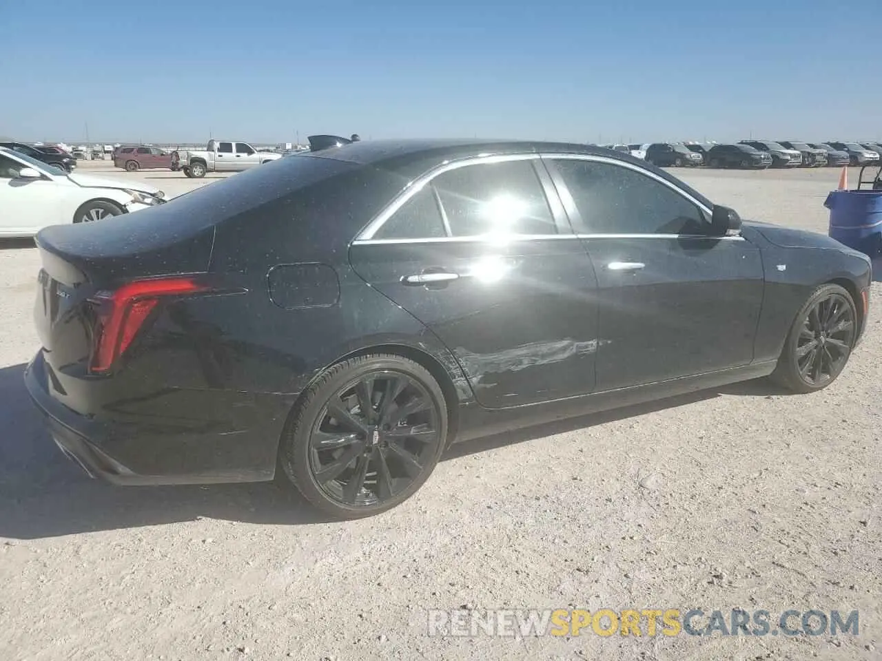3 fotografías del automóvil dañado 1G6DA5RKXM0109008 CADILLAC CT4 2021