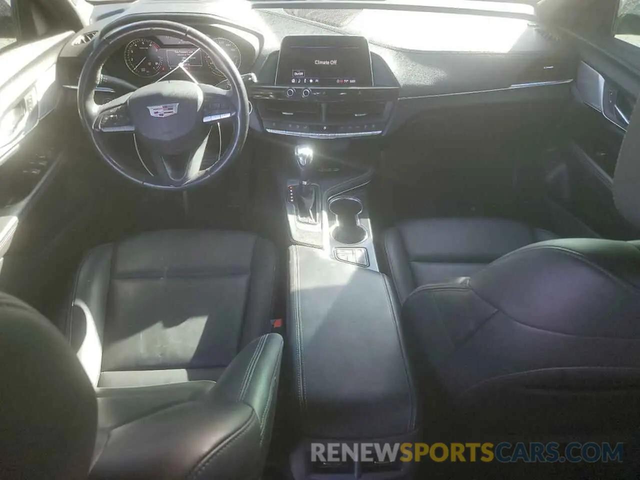 8 fotografías del automóvil dañado 1G6DA5RKXM0109008 CADILLAC CT4 2021