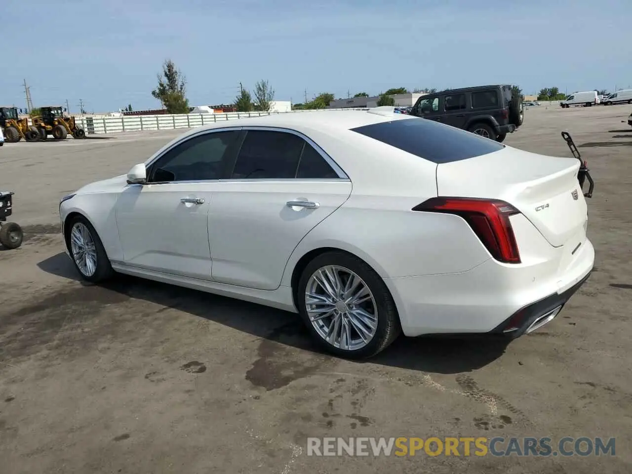 2 fotografías del automóvil dañado 1G6DB5RK0M0113954 CADILLAC CT4 2021