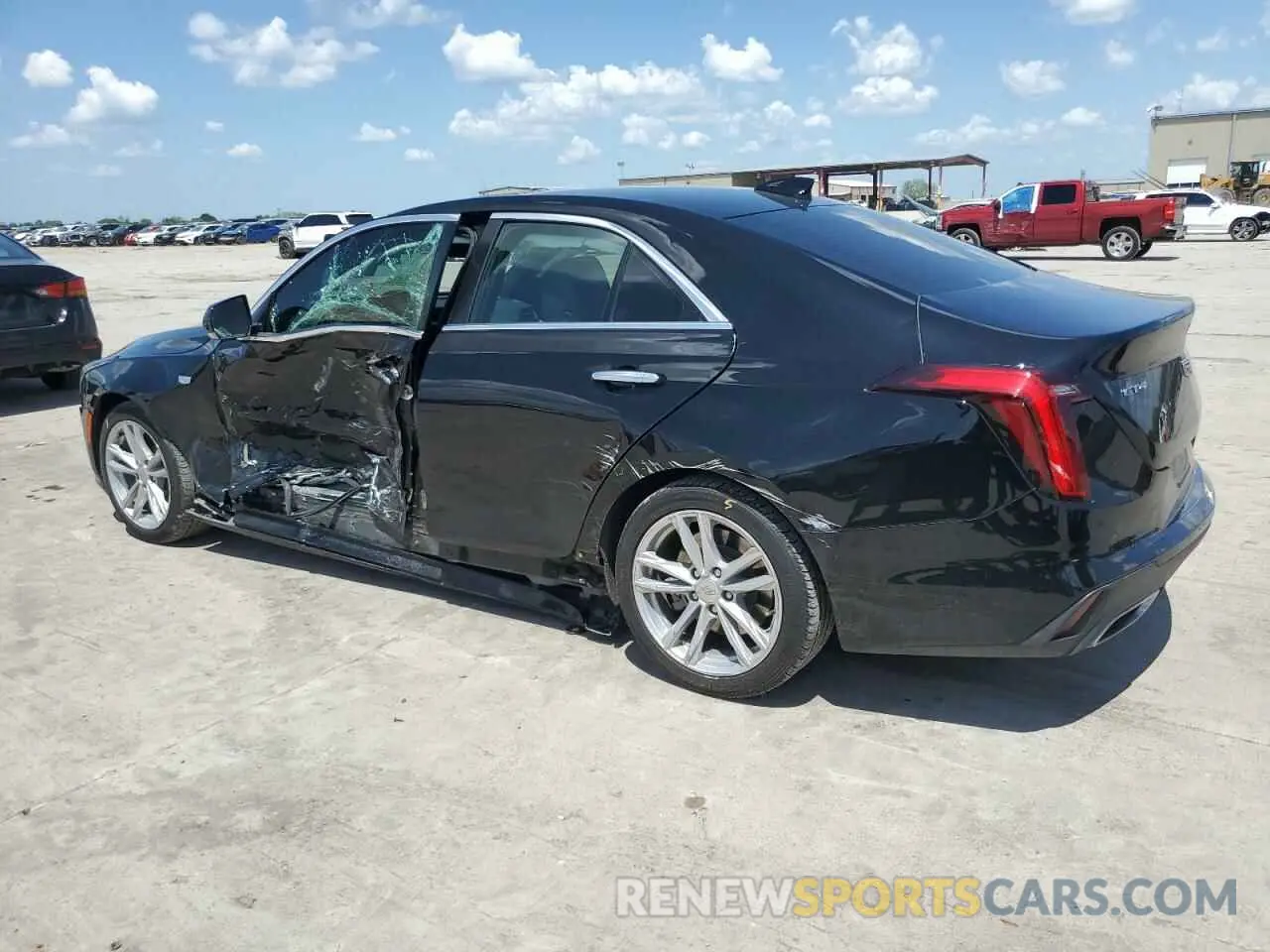 2 fotografías del automóvil dañado 1G6DB5RK6M0113750 CADILLAC CT4 2021