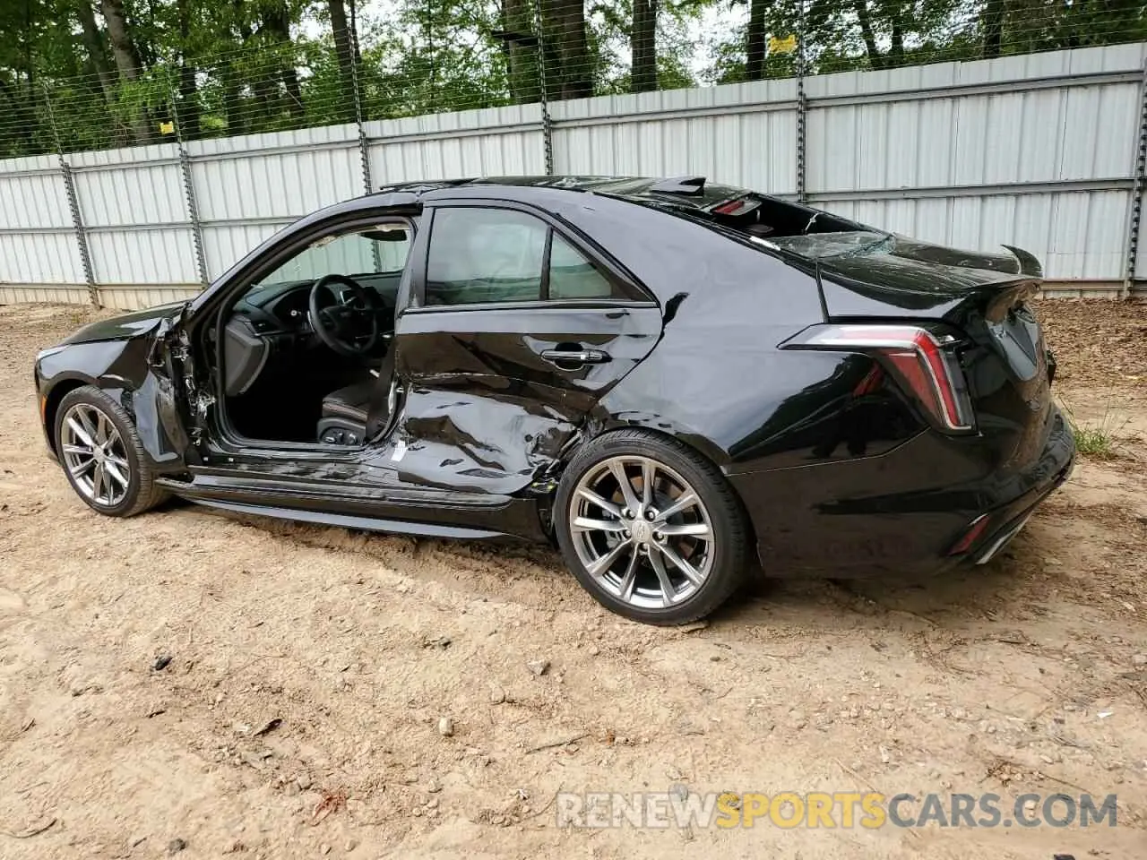 2 fotografías del automóvil dañado 1G6DC5RKXM0147249 CADILLAC CT4 2021