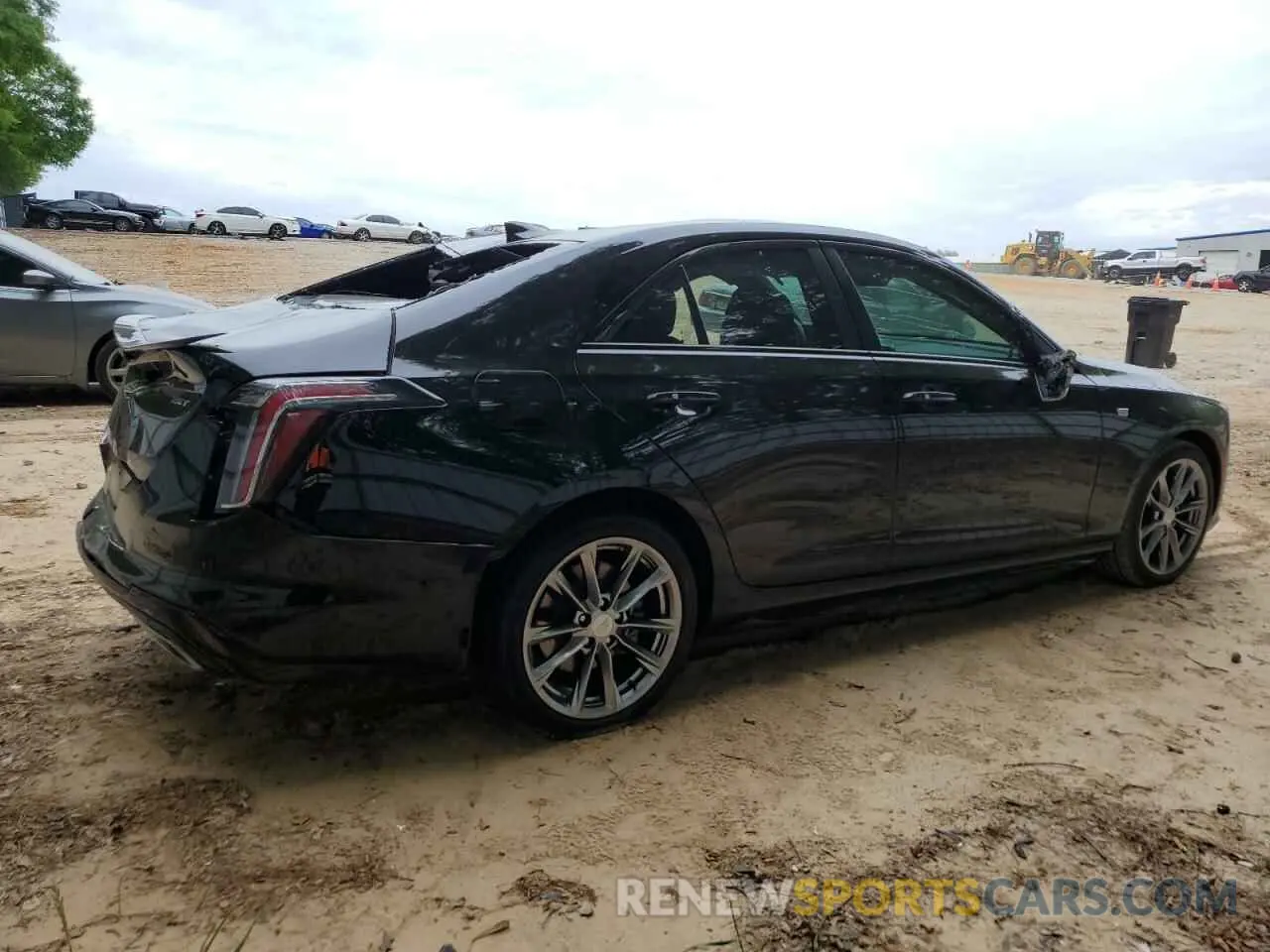 3 fotografías del automóvil dañado 1G6DC5RKXM0147249 CADILLAC CT4 2021