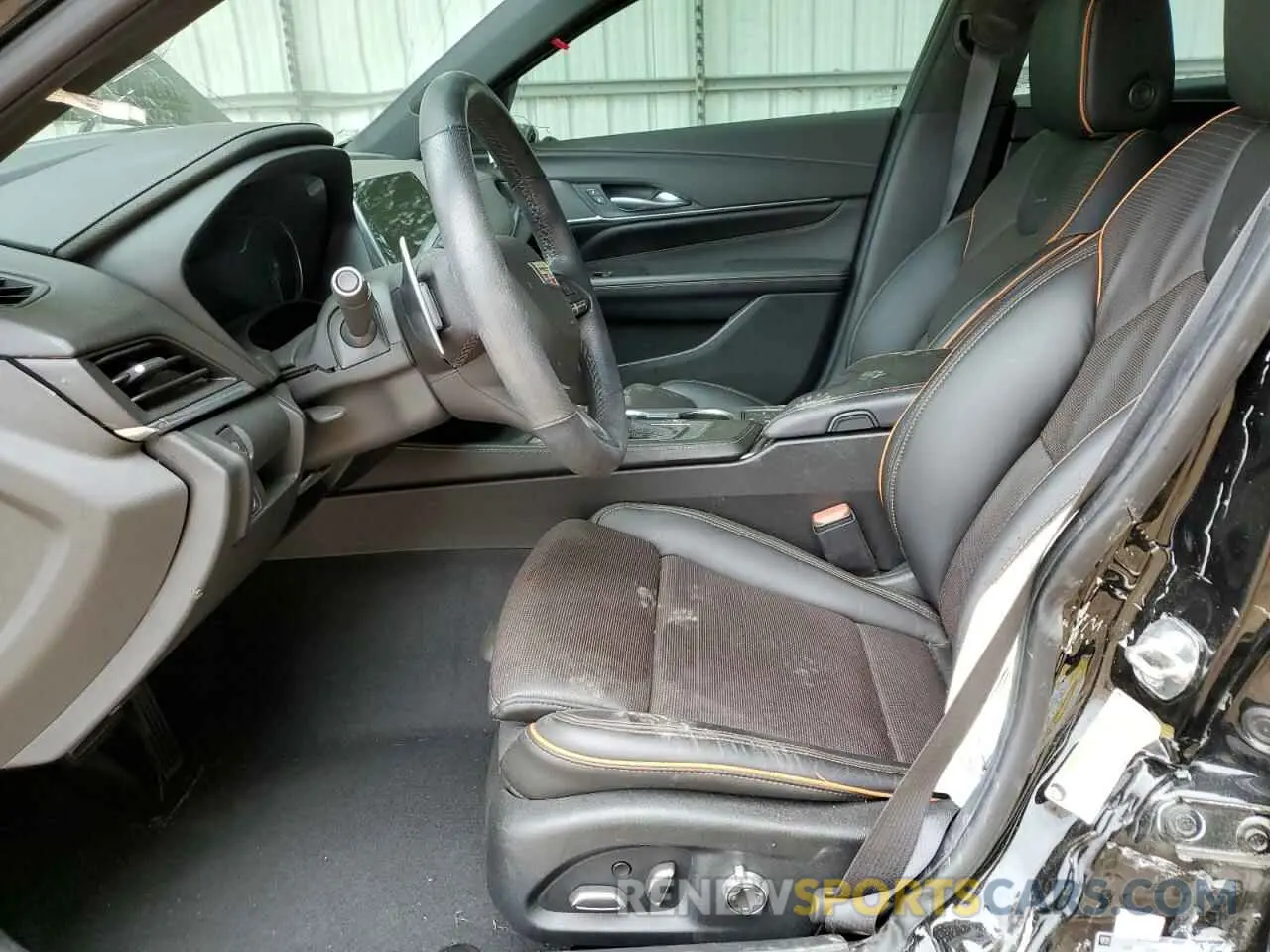 7 fotografías del automóvil dañado 1G6DC5RKXM0147249 CADILLAC CT4 2021