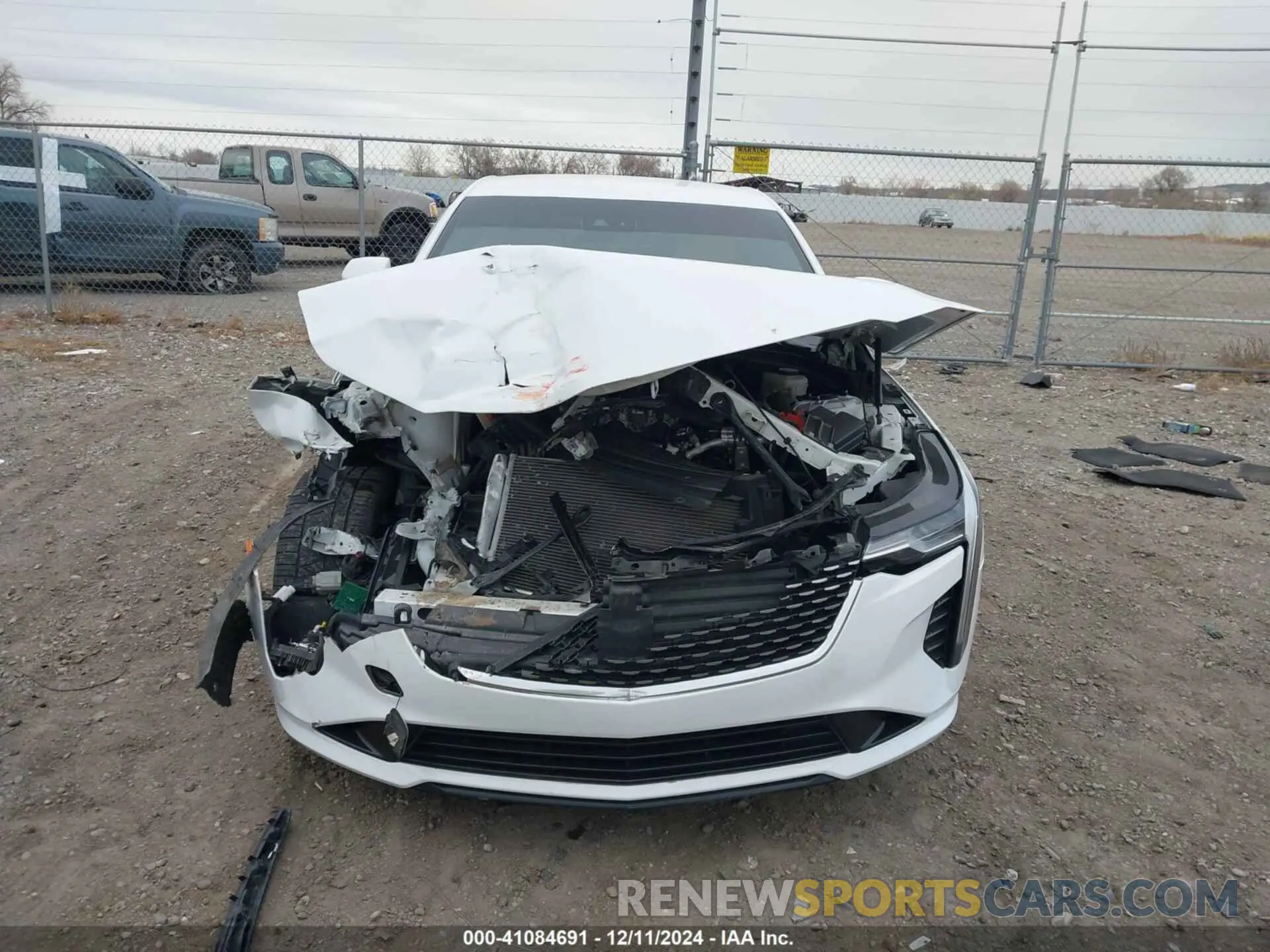 12 fotografías del automóvil dañado 1G6DF5RK3M0106713 CADILLAC CT4 2021