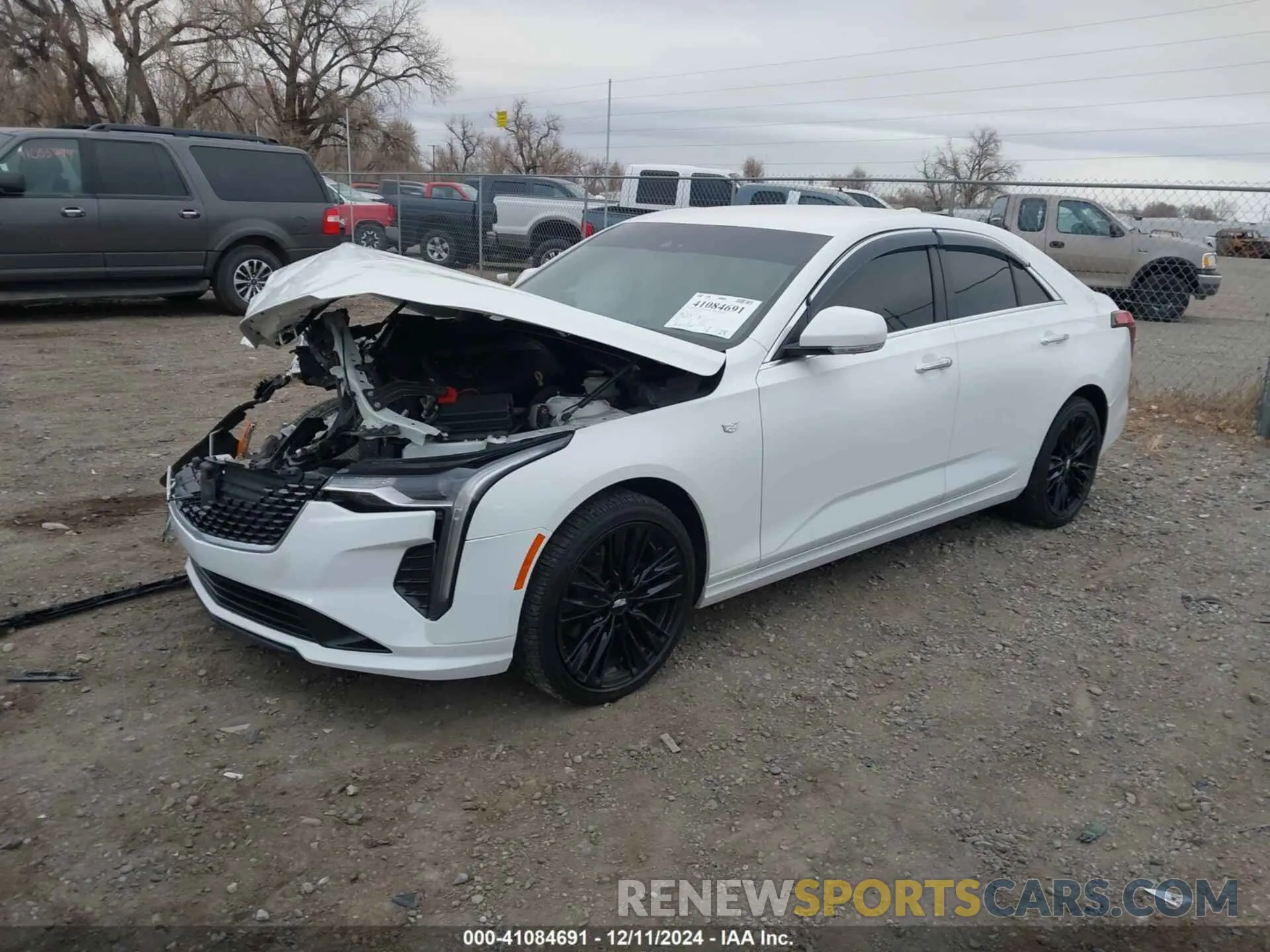 2 fotografías del automóvil dañado 1G6DF5RK3M0106713 CADILLAC CT4 2021