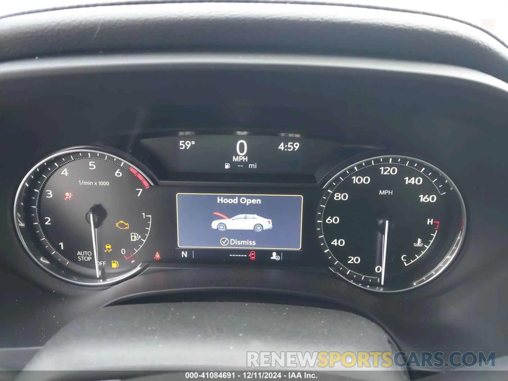 7 fotografías del automóvil dañado 1G6DF5RK3M0106713 CADILLAC CT4 2021