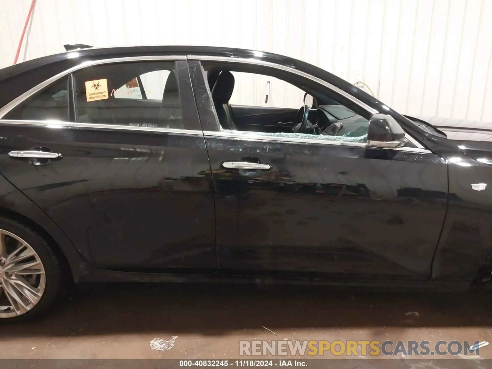 14 fotografías del automóvil dañado 1G6DF5RK6M0133758 CADILLAC CT4 2021