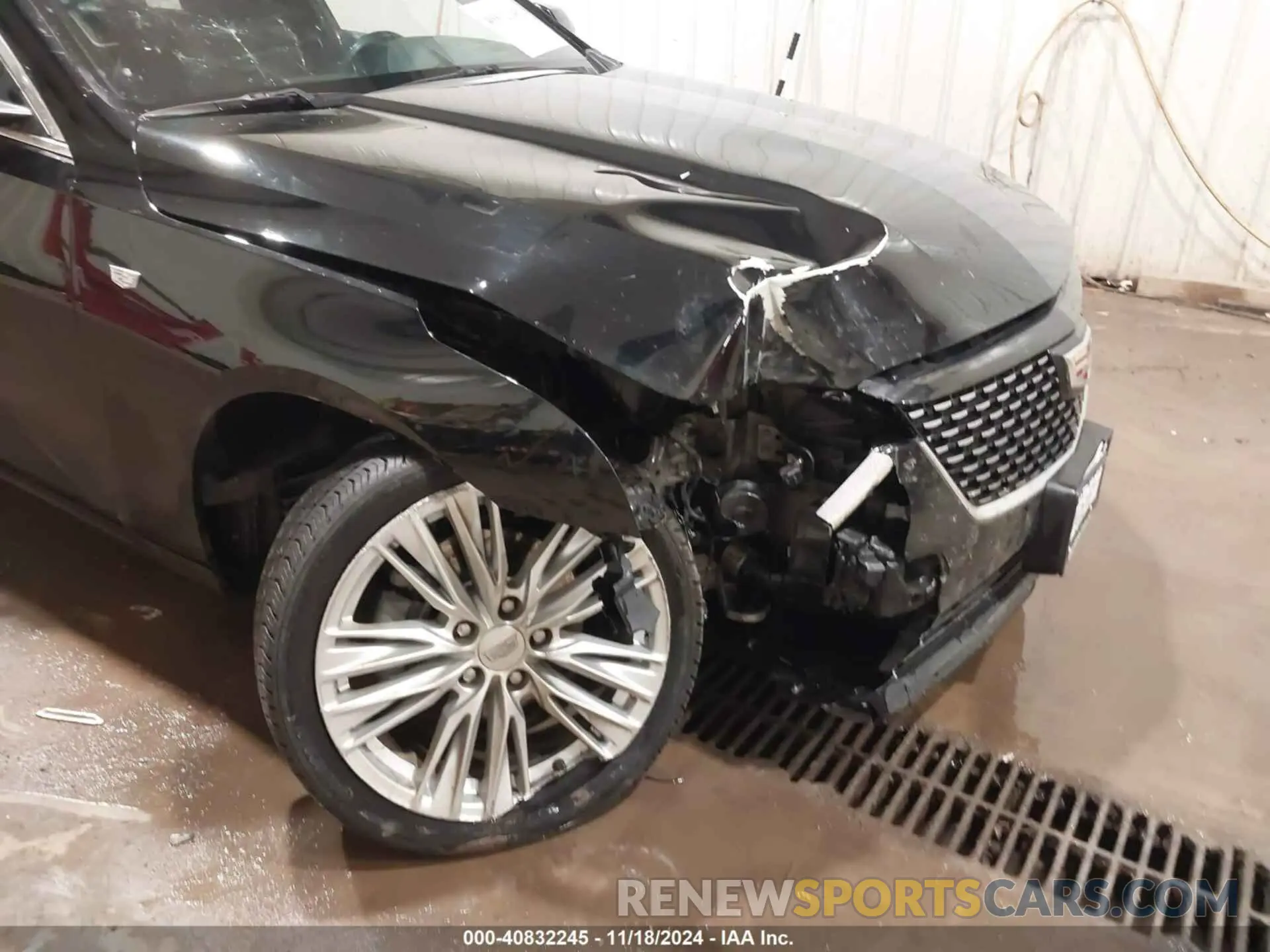6 fotografías del automóvil dañado 1G6DF5RK6M0133758 CADILLAC CT4 2021