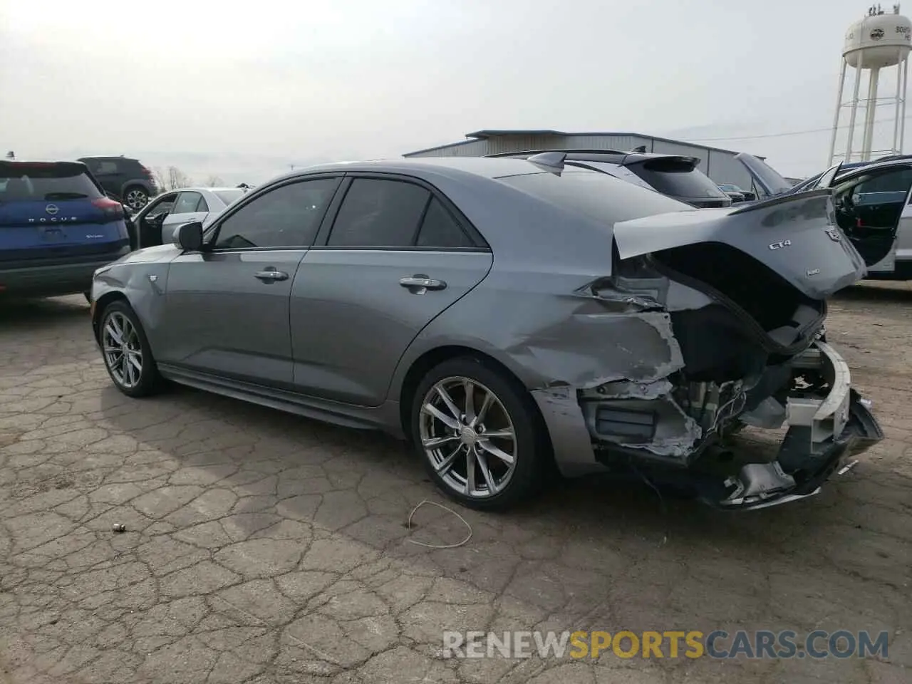 2 fotografías del automóvil dañado 1G6DG5RK5M0105737 CADILLAC CT4 2021